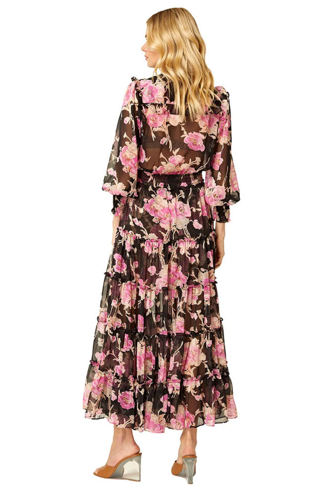 Aydeniz Dress in Rosetta Thorn