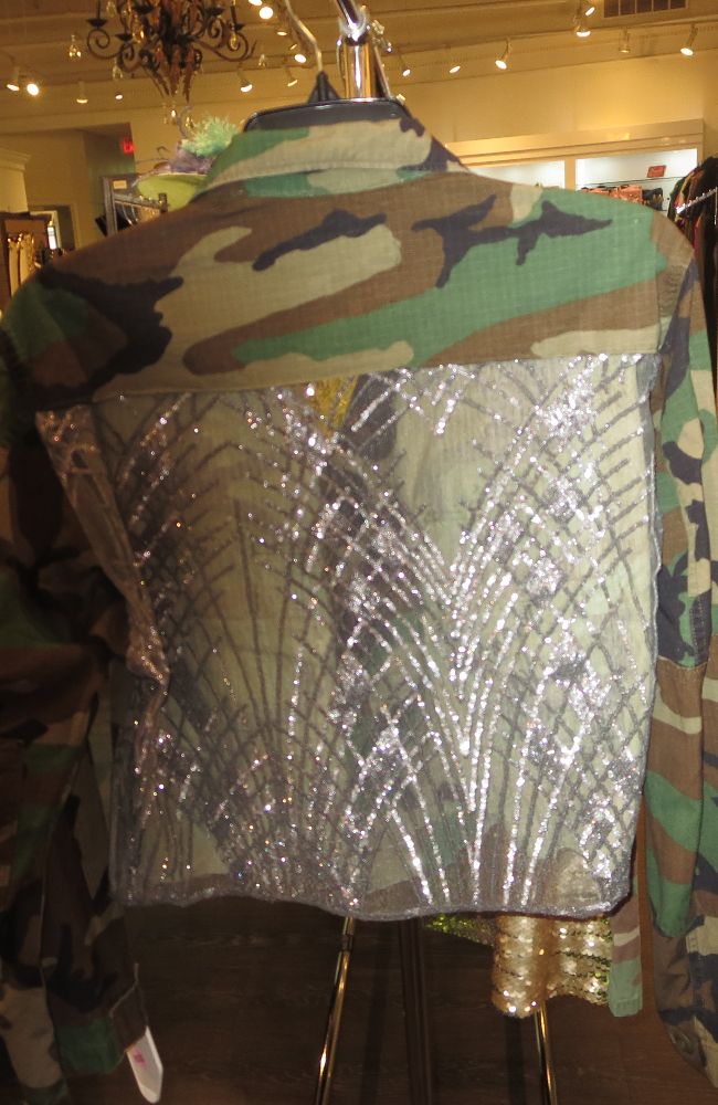 Gr Camo Crop Silver App