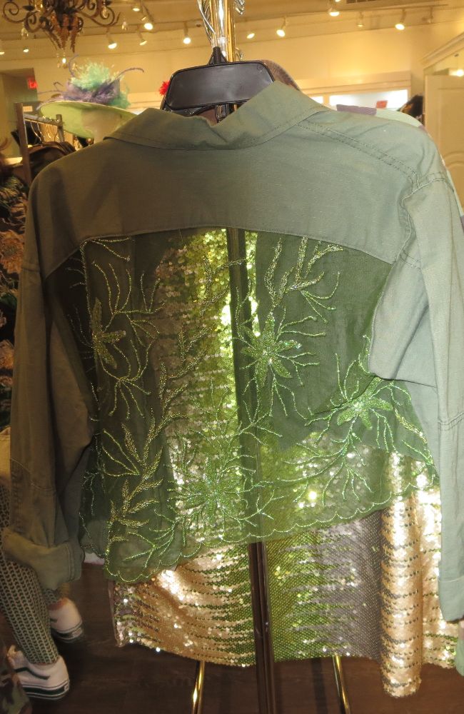 Gr Crop Linen Evergreen