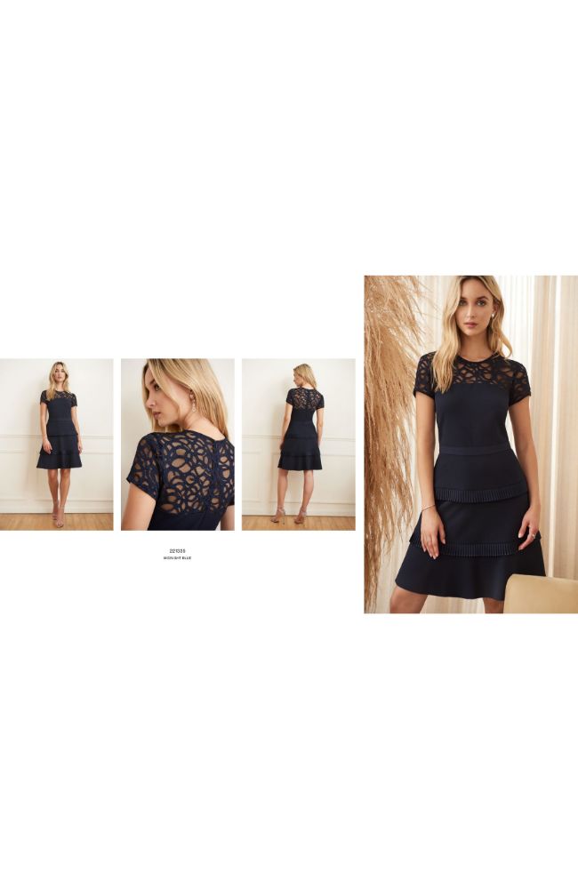 Lace Back Dress