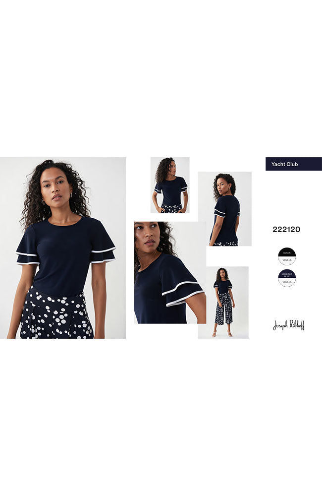 Ruffle SS Top