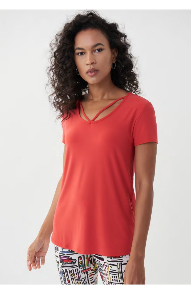 V String Neck Tee (Additional Colors)