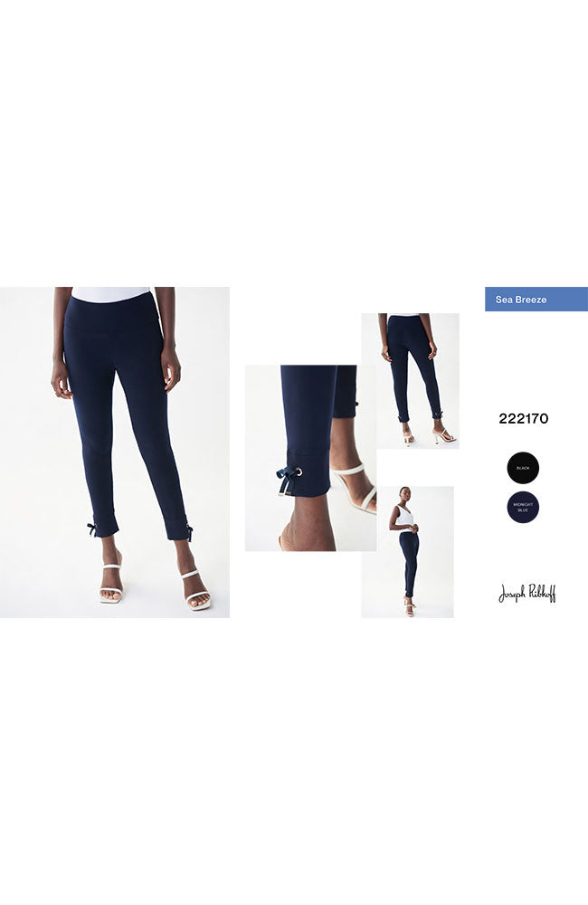Ankle Tie Grommet Pant
