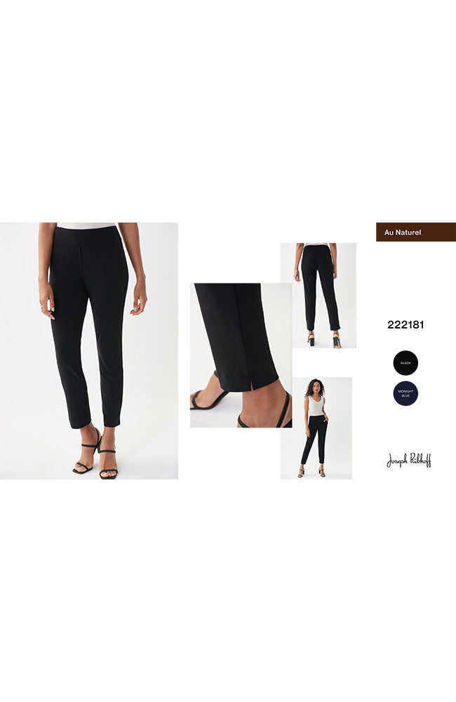 Slit Ankle Pull On Pant