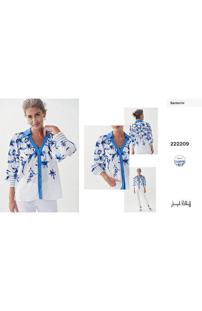Georgette 3/4 Sleeve Blouse