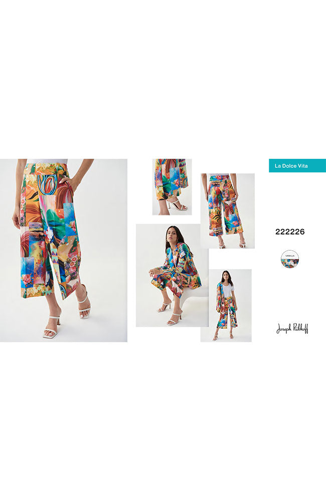 Multi Color Capri Pant