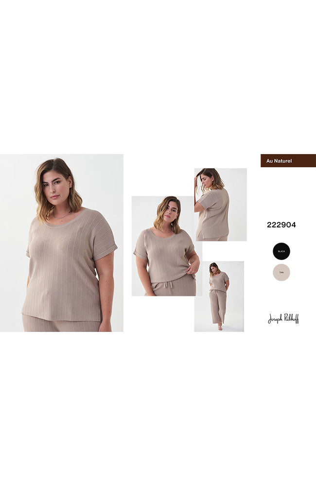 Knit Cap Sleeve Top