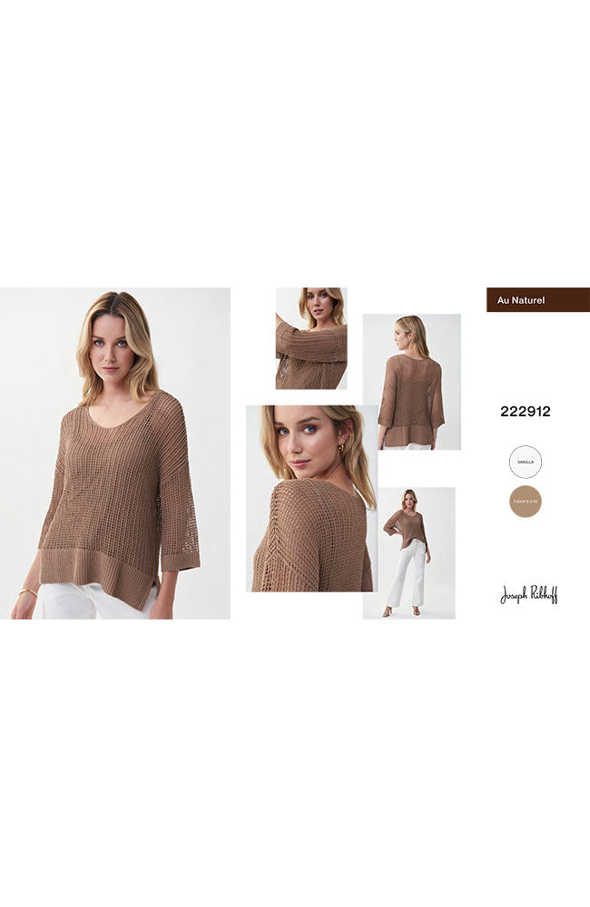 Knit Open Weave Top