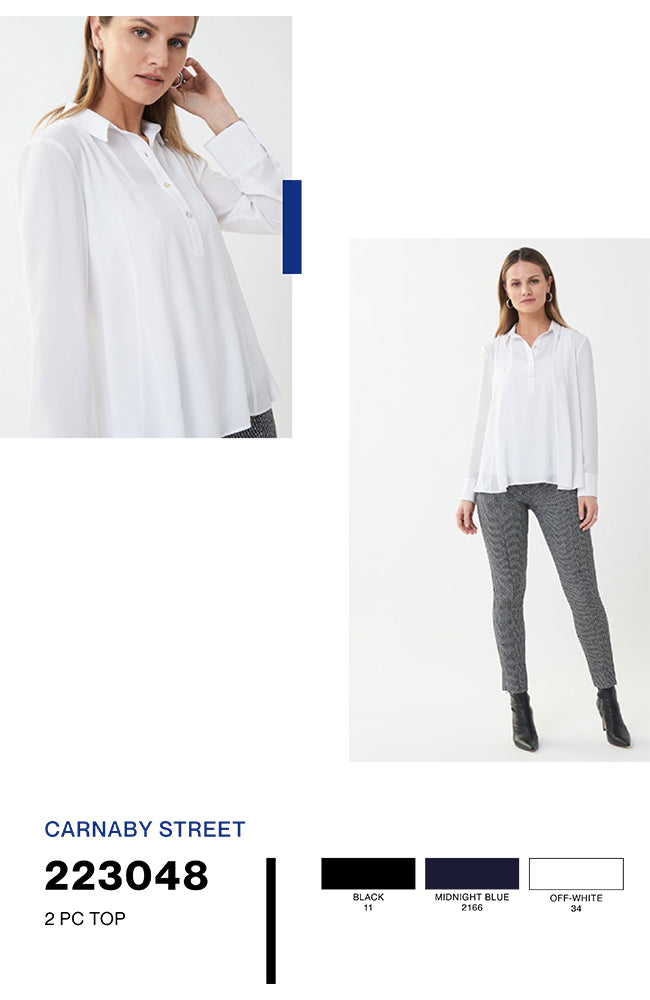 2 Piece Trapeze Silhouette Top