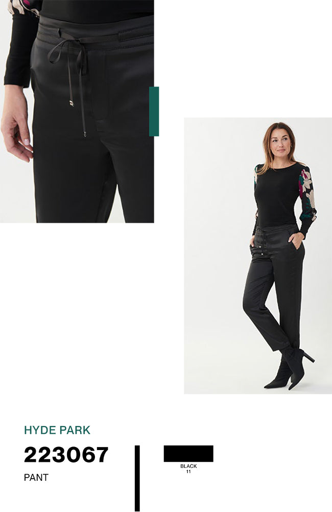 Satin Tie Jogger