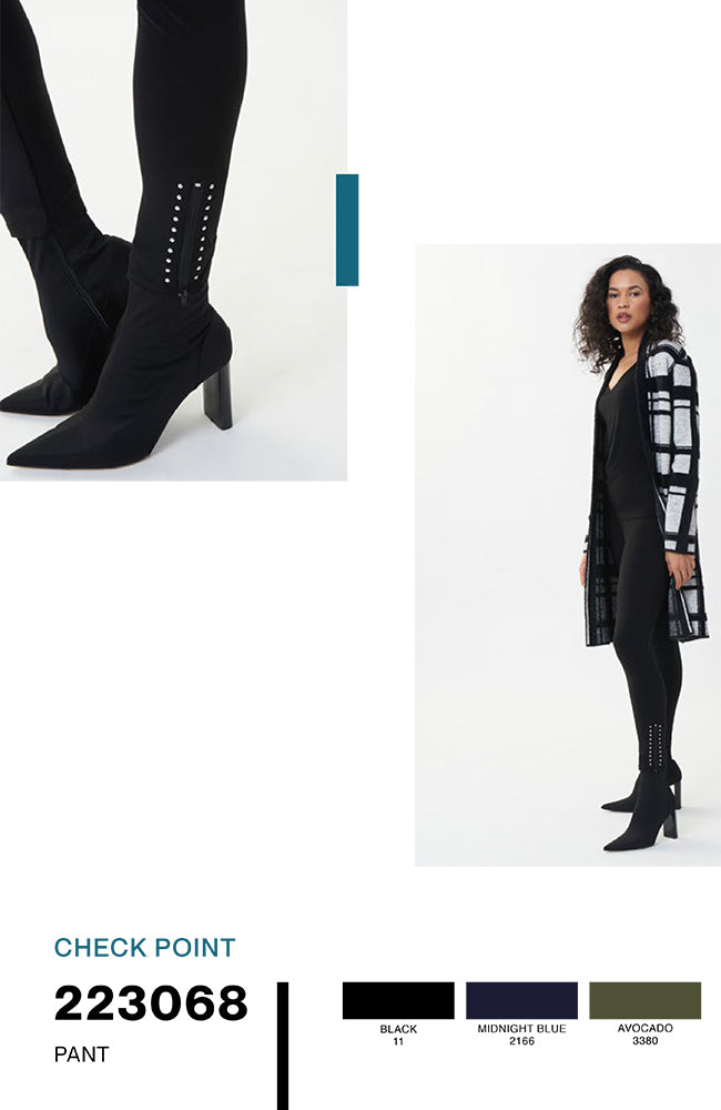 Legging with Zip Ankle Details