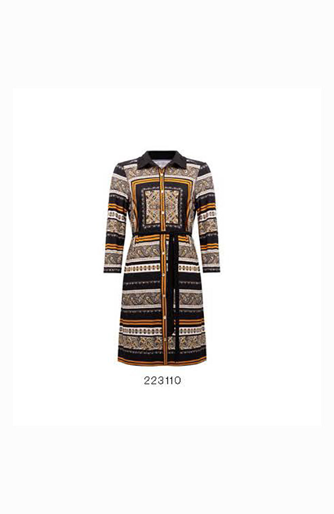 Button Up Belted Dress 37" HSP