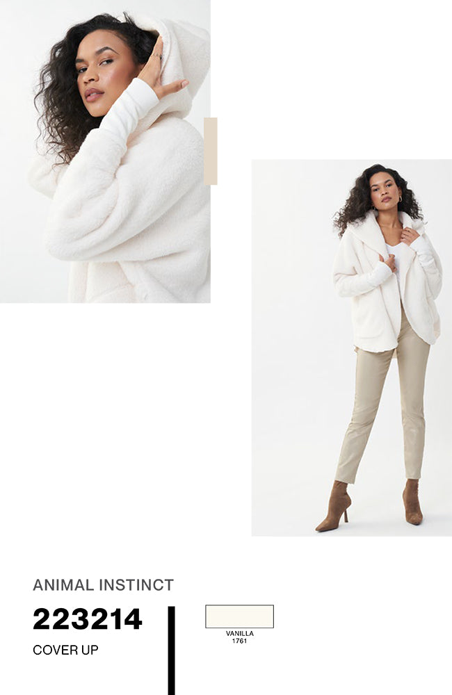 Knit Faux Fur Sweater