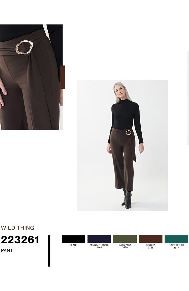 Side Belted Culotte 26" Inseam