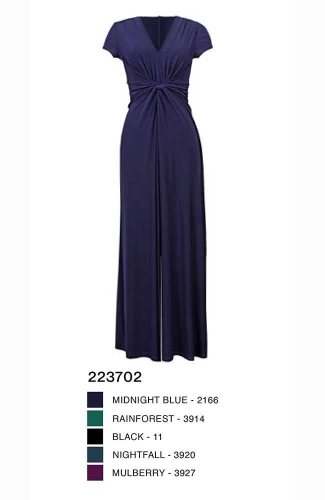Clinched Waist Wide Leg Jumpsuit