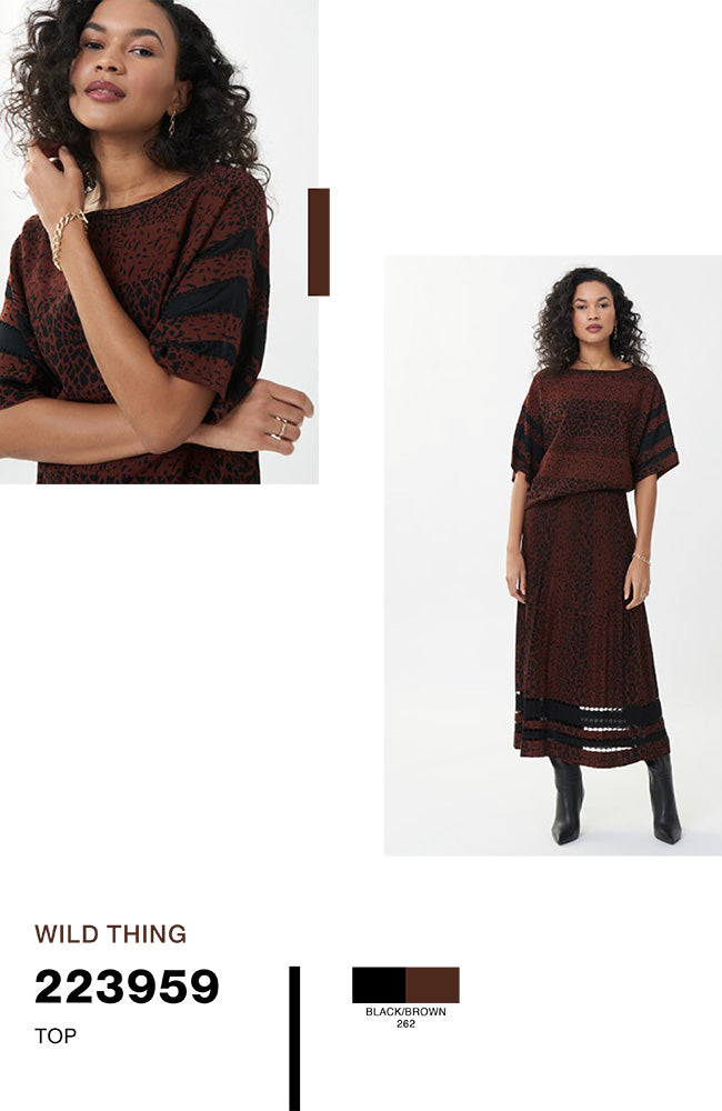 Poncho Silhoutte Sweater with Mesh Details