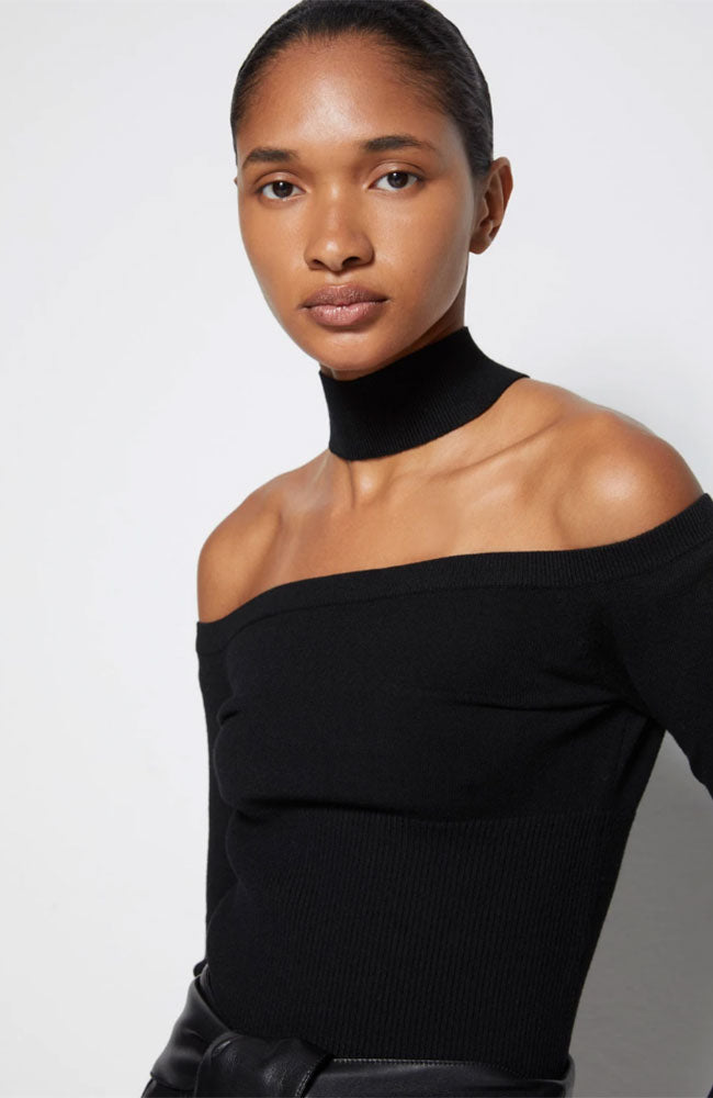 Lila Cold Shoulder Pullover