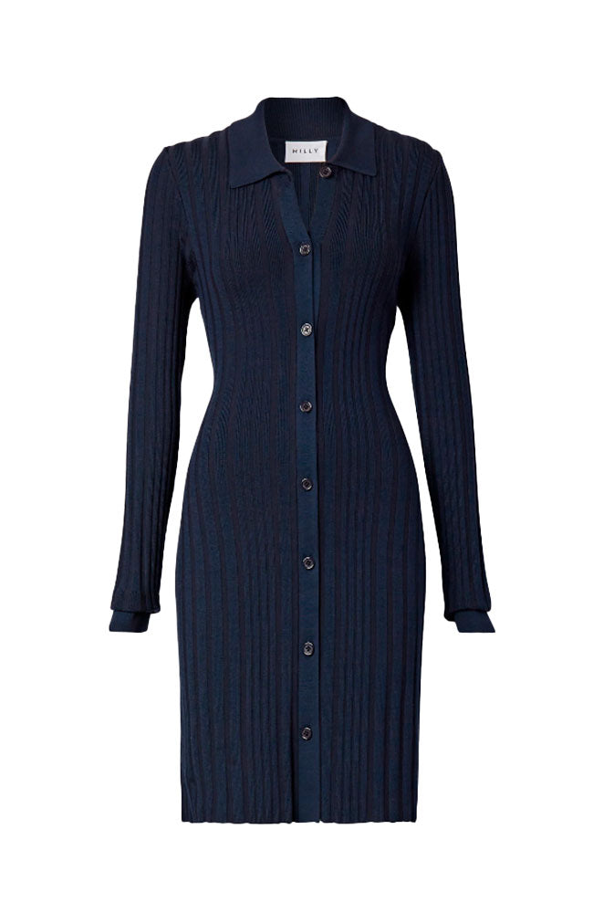 Polo Cardigan Dress