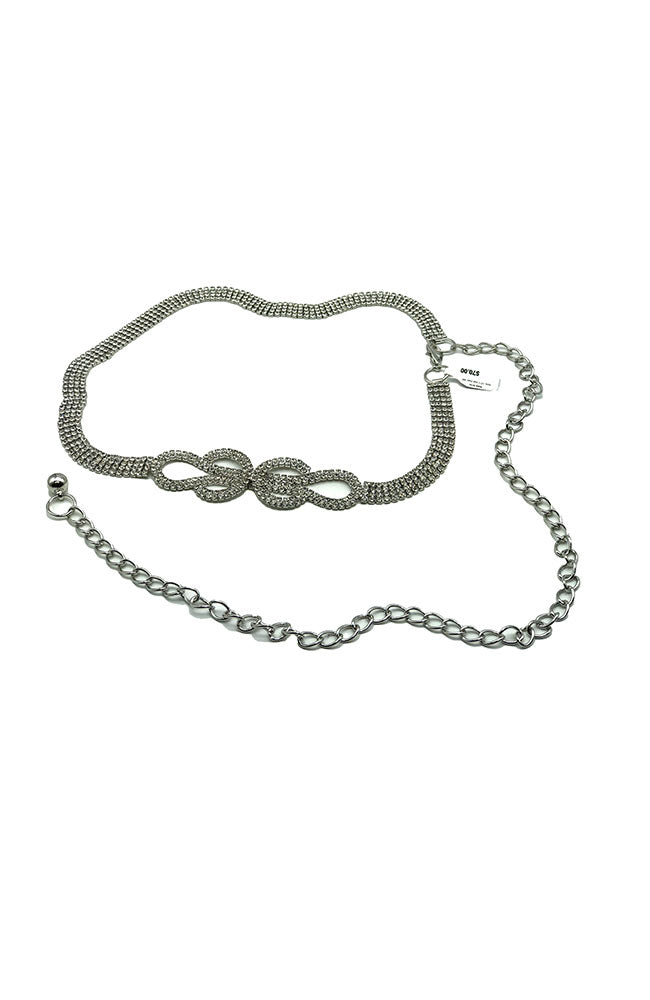 Stone 1/2" 2 Knot Chain Belt