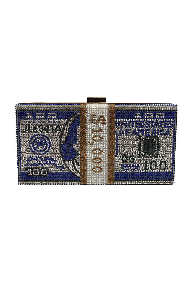 Clutch $10000 Hard Case Blue
