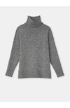 MWAR7VKC04 Mouline Stand Collar Sweater