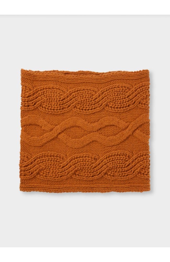A2141KNTY Cable Cashmere Snood
