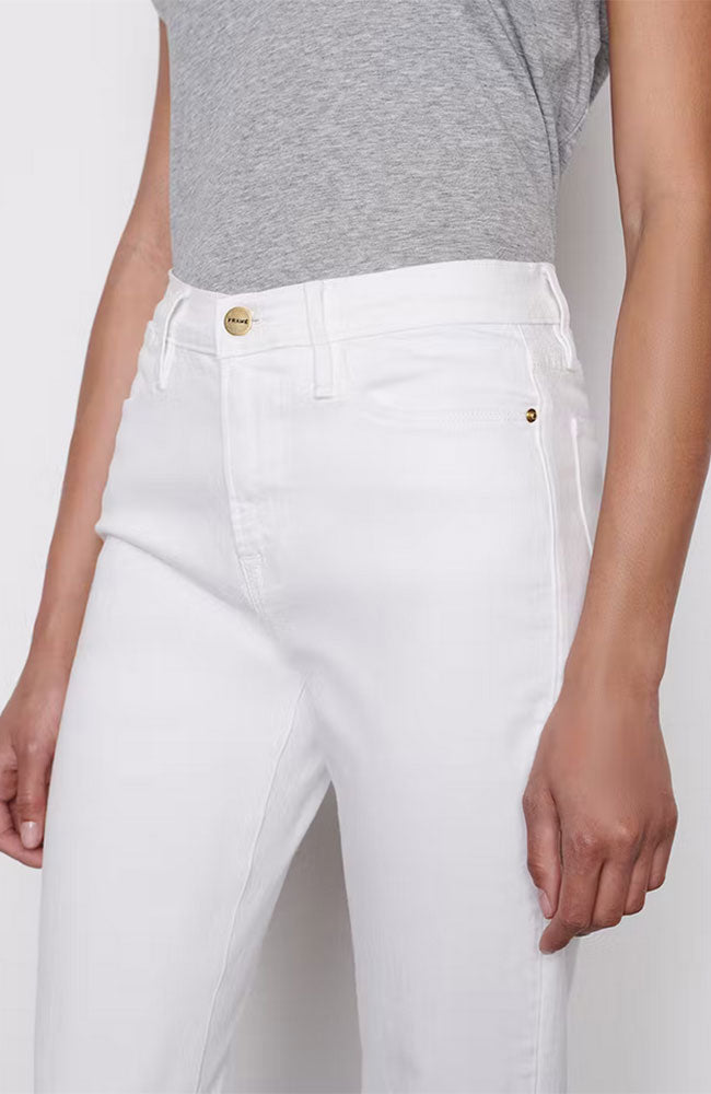 Le High Straight in Chalk White