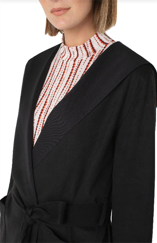Hooded Shawl Jacket