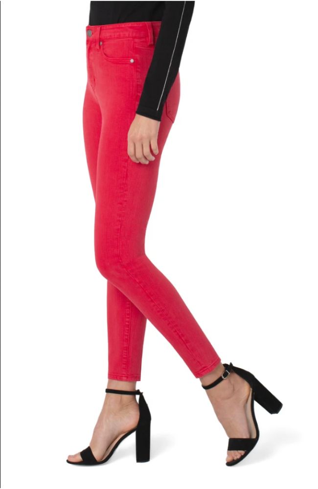 Abby High Rise Ankle Skinny with 28" Inseam
