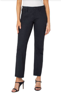 Madonna Slim 29" Inseam Gray Black Marbled
