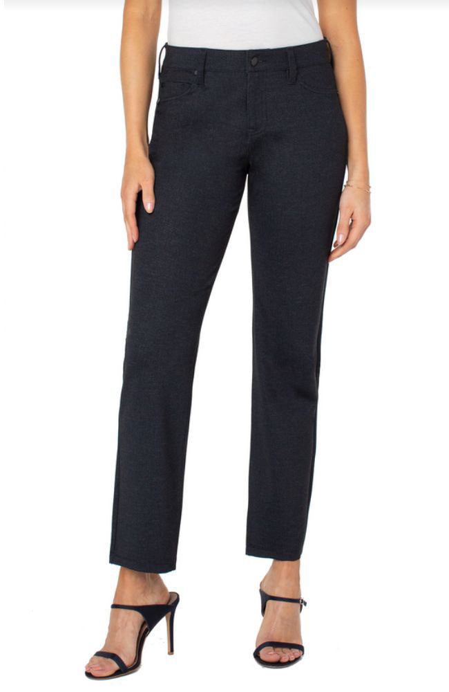 Madonna Slim 29" Inseam Gray Black Marbled
