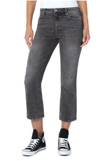 Hannah Crop Flare 25.5" Inseam in Southport
