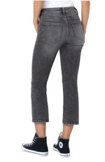 Hannah Crop Flare 25.5" Inseam in Southport