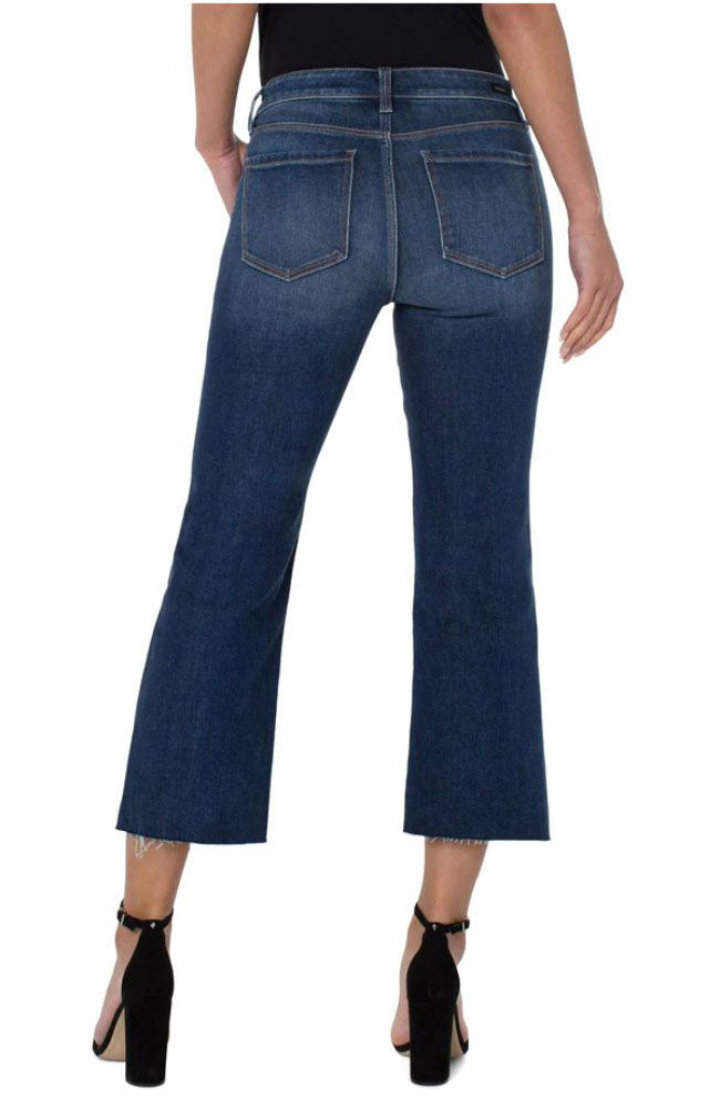 Hannah Cut Hem Jean 25.5" Ins