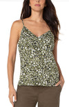 V Neck Woven Cami