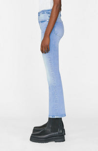 Le One Crop Mini Boot Jean in Casper