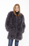 3/4 Feather Jacket