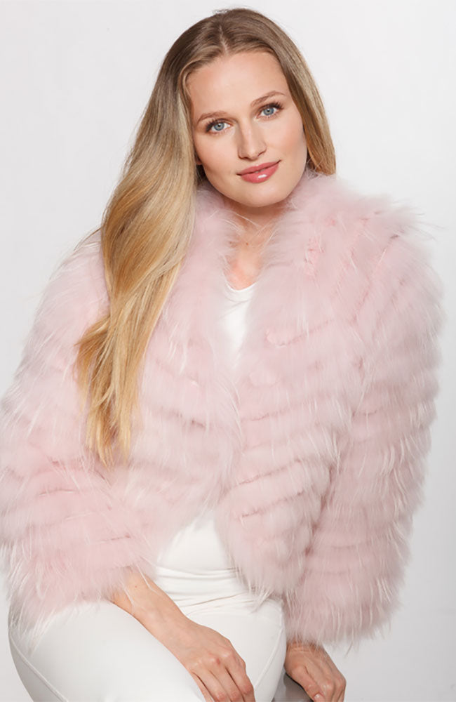 Fox Jacket in Mint Green or Pink