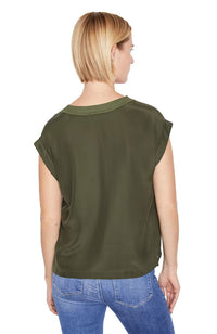 Oversized Silk Tee