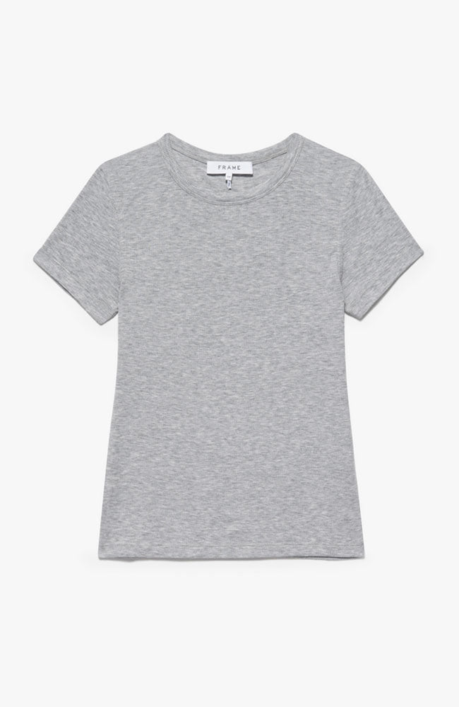 Shrunken Tee in Gris Heather