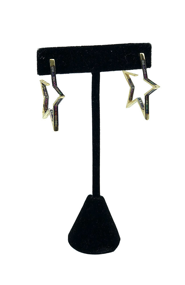 Star Shape Hoops