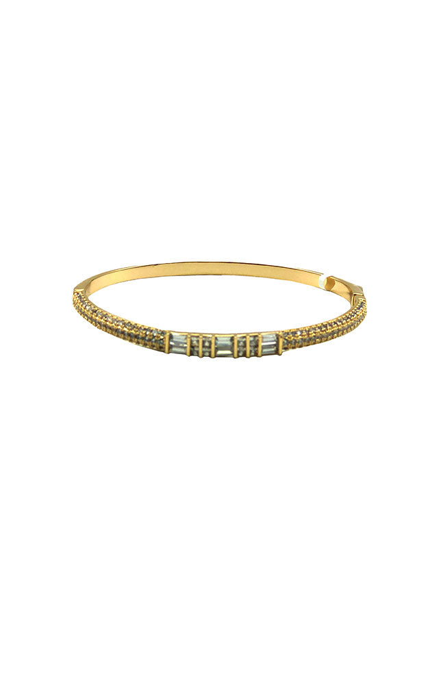 Bracelet Pave Baguette Stones CZ's & Baguettes