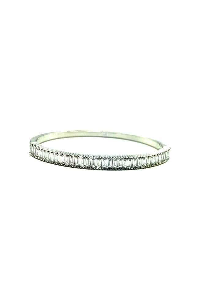 Bangle Clear CZ Stones