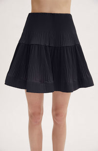 Plisse Flippy Skirt