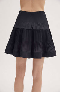 Plisse Flippy Skirt