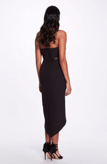 Strapless Cut Out Mini Dress