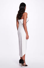 Strapless Cut Out Mini Dress