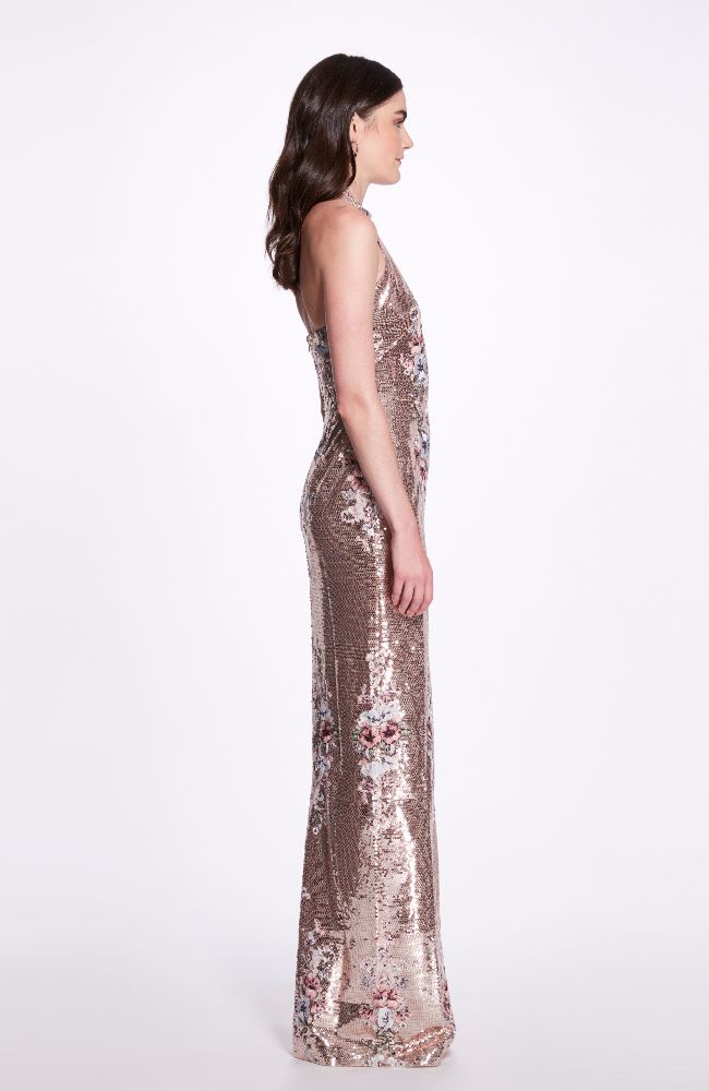 Metallic Mermaid Gown