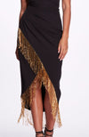 Strapless Wrap Cocktail Dress