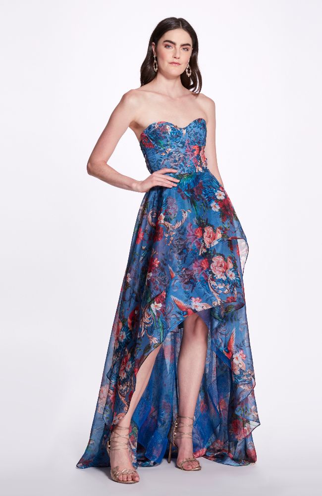High Low Sweetheart Gown